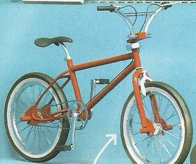 A red bike