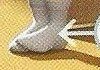 A pair of white socks