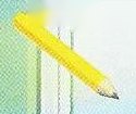A yellow pencil