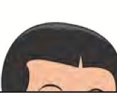Rambut hitam seorang murid perempuan