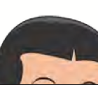 Rambut hitam seorang budak