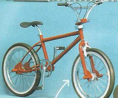 A red bike