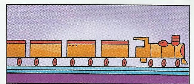 A long train with many carriages