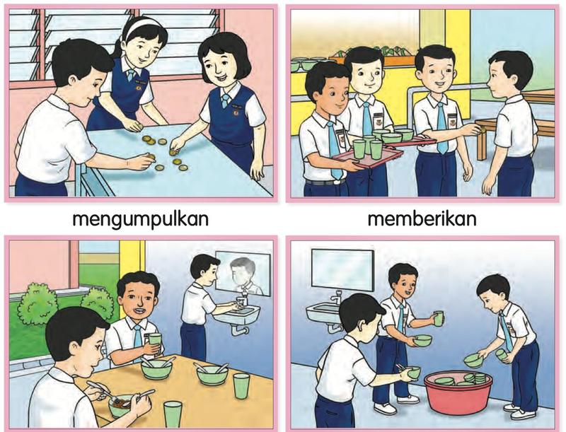 Kawan-kawan Yahya mengumpulkan dan memberikan wang untuk membeli makanan