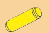 Sebuah komponen berwarna kuning