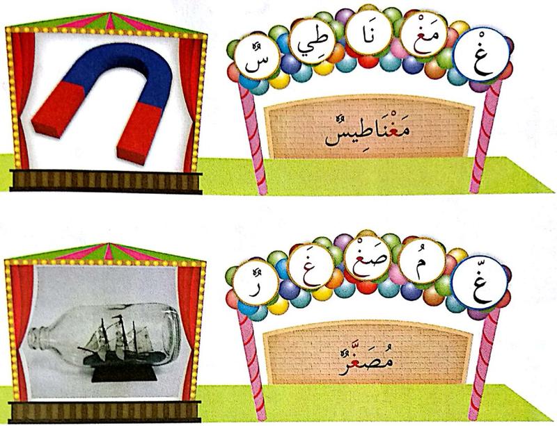 Suku kata membina perkataan magnet dan perkataan lain