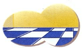 A tiled floor