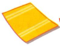 A yellow mat