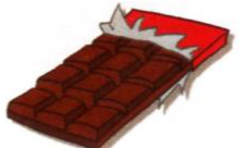 A bar of chocolate