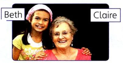 A girl named Beth and an old woman named Claire