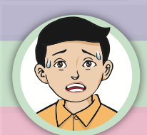 Muka Saiful yang risau dan berpeluh