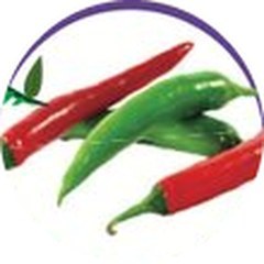 Cili merah dan cili hijau