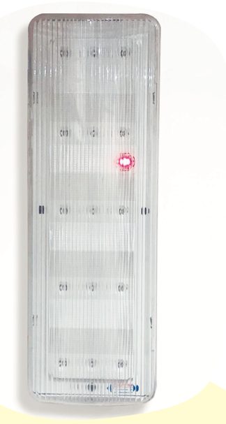 Lampu kecemasan berbentuk segi empat panjang