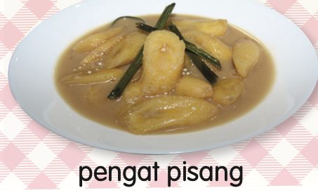 Semangkuk pengat pisang
