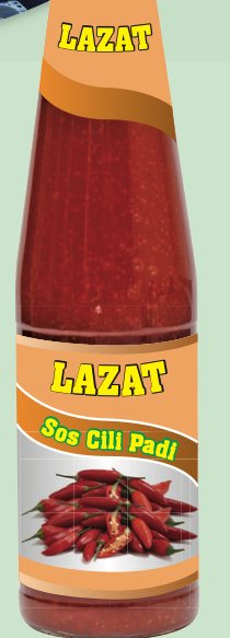 Sebotol sos cili padi
