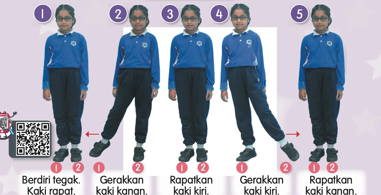 Langkah step-close dalam lima gambar