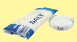 Packet of salt