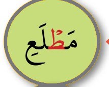Kalimah dengan huruf qalqalah tho bersukun di tengah (buku teks)