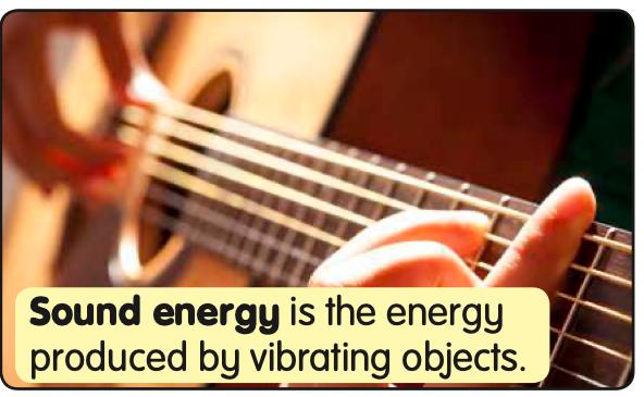 A hand plucking guitar strings