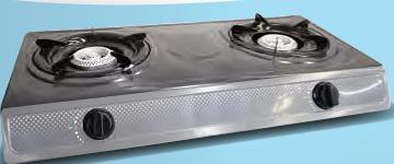 Sebuah dapur gas dua tungku