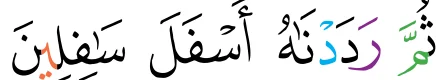 Ayat 5 surah at-Tin