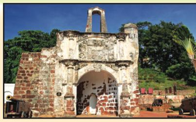 Kota A Famosa di Melaka
