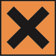 Irritant symbol