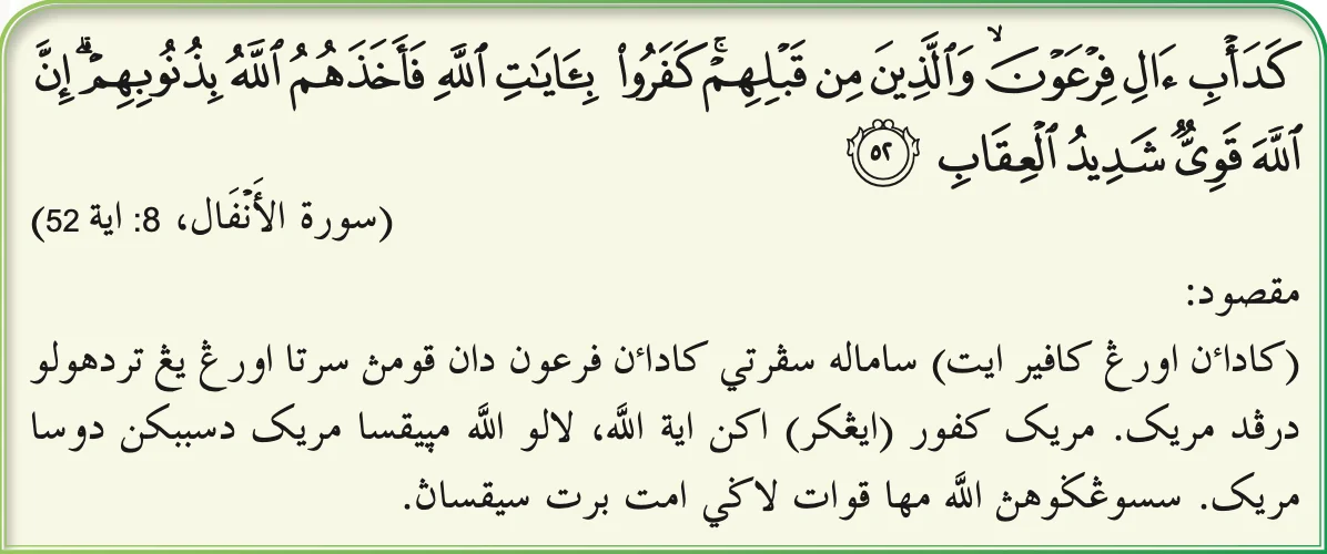 Surah al-Anfal ayat 52