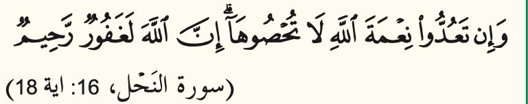 Surah an-Nahl, ayat 18