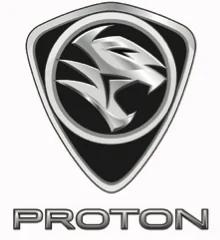 Logo Proton berbentuk harimau dalam perisai